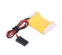 Yosoo Health Gear Luz Intermitentes RC, Kit de de Iluminación LED de 8 Luces Intermitentes de Simulación de 4-6V, Accesorio RC para Helicóptero de Avión RC, Transmisor 2,4G