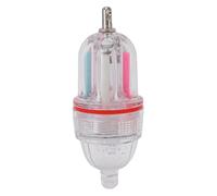 Yosoo Health Gear Luz LED para Señuelo de Pesca, Luz Intermitente Subacuática para Pesca Estanca para Agua Dulce Salada, 2100 Pies de Profundidad, Intermitente para Atraer Peces, Nocturna y en Aguas