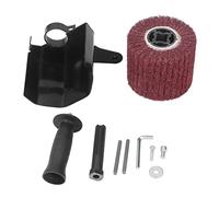 Yosoo Health Gear Machina de Pulido de Bruñido Accesorio de Molinillo de Madera de Metal M10 con un Cómodo Accesorios de Cubierta Protectora para Metales No Ferrosos de Acero Inoxidable