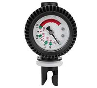 Yosoo Health Gear Manómetro de Aire para Bote Inflable, 0-5 PSI, Indicador de Presión para Kayak, Surf, Colchón, con Adaptador de Válvula y Manguera Larga