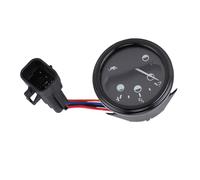 Yosoo Health Gear Medidor de de Batería de Coche Club, Indicador de de Batería ABS, Pantalla de 48 V F a E, Orificio de Montaje de 2 Pulgadas, Reemplazo Directo para Carros EZGO RXV Eléctricos y de