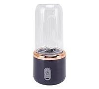 Yosoo Health Gear Mini Licuadora Portátil con Carga USB, Taza Exprimidora de 300 Ml, ABS, 6 Cuchillas, 21000 RPM, Licuadora Inalámbrica para Triturar Hielo, para Viajes, Oficina, Gimnasio, Batidos y