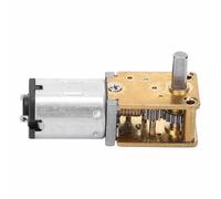 Yosoo Health Gear Mini Motor de Engranajes de 2 Piezas, Motor Reductor de Engranajes de Turbina de CC Cepillado N20, Motores de Caja de Cambios Micro de 30 RPM para Robots, Automóviles