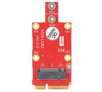 Yosoo Health Gear Módulo Convertidor Adaptador M.2 a Mini PCI E Placa de Circuito Impreso con Ranura para Tarjeta SIM Compatible con 3042 3052 Clave B USB 2.0 para Computadora Portátil de Escritorio