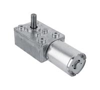 Yosoo Health Gear Motor de Engranaje de 12 V CC, Motor de Eje de Salida Vertical Reversible de Alto par, Accionamiento de Reducción de 5 RPM a 62 RPM para Usuarios de Cabrestante en Miniatura para