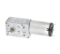 Yosoo Health Gear Motor de Engranaje Helicoidal DC12V 70JSX69 395 Motor de Engranaje de Turbina de Latón de Aluminio 170 RPM Salida Vertical Autoblocante Cuerpo Corto para Abridor de Ventanas Mini