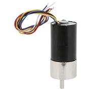 Yosoo Health Gear Motor sin Escobillas Motor de Engranajes de Cobre DC24V 100 RPM con Regulador de Velocidad Mini de Baja Velocidad 18 Kgf Cm Torque CW CCW para Micro Maquinaria Equipo de Medición