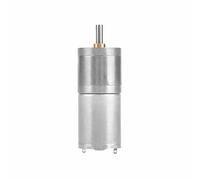 Yosoo Health Gear Motorreductor 2 Piezas Motorreductor de Metal de 25 Mm 60 RPM Bobina de Cobre de Alto par y bajo Ruido para Robot de Cerradura Electrónica Cortina Eléctrica Alimentador de Mascotas