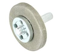 Yosoo Health Gear Muela Abrasiva Piedra de Afilar de Diamante 5,6 Cm Grano 180 360 600 800 Herramienta Abrasiva de Acero Inoxidable para Afilar Herramientas de Cepillado Taladros Tijeras y Cuchillos