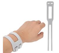 Yosoo Health Gear Muñequera para Lágrimas TFCC, Muñequera Ajustable para Túnel Carpiano para Muñeca Izquierda y Derecha, Muñeca de Fitness para Soportar Peso y Ejercicio, Talla única (1 pieza) (Gris)