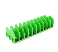 Yosoo Health Gear Organizador de Alicates de 10 Ranuras, Estante de Almacenamiento de Cajón de Caja de Herramientas para Llaves, Destornilladores, Cortadores, con 10 Ranuras Independientes Hechas