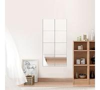 Yosoo Health Gear - Pegatinas Adhesivas para Espejo, 9 Unidades, cuadradas, Espejo de Pared extraíble para hogar, salón, Dormitorio, decoración