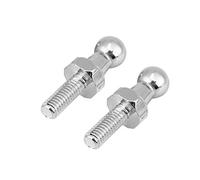 Yosoo Health Gear Pernos de Bola de Acero Inoxidable M6, 10mm, para Soportes de Elevación de Coche, 2 Piezas