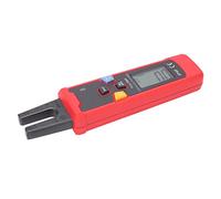 Yosoo Health Gear Pinza Amperimétrica Digital ABS AC DC Pinza Amperimétrica 60A Mini Portátil con Retroiluminación NCV Detección Neutral en Vivo para Electricistas Batería de Automóvil Caja de