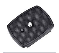 Yosoo Health Gear Placa de Liberación Rápida de La Cámara, Placa de Montaje de La Cámara Adaptador de Cabeza de Trípode para Trípode de Cámara Estabilizador de Monopie Cabezal de Bola