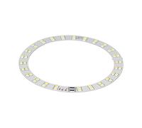 Yosoo Health Gear Placa de Luz de Anillo Sustrato de Aluminio Placa de Luz de Anillo LED 5V Alimentado por USB 10W Color Dual 50 Cuentas SMD para Lámpara de Mesa Lámpara Pequeña Iluminación Diaria