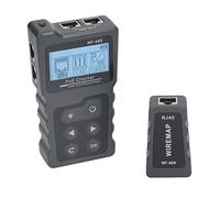 Yosoo Health Gear Probador POE de Red, Probador de Alimentación A Través de Ethernet ABS con Rango de Prueba de 0 A 60 V 0 A 3 A, Verificación de Fallas de Cable CAT5 CAT6, 802.3af en Detección para