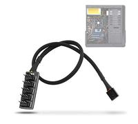 Yosoo Health Gear PWM Fan Hub PWM 4 PIN 5 Vías Ventilador Concentrador PC CPU Adaptador Chasis