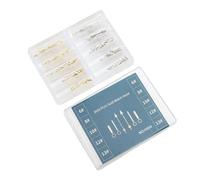 Yosoo Health Gear Reemplazo de Manecillas de Reloj de Metal para Movimientos de Cuarzo 2035, PC21, SL68-100 Juegos (Oro Rosa)