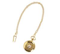 Yosoo Health Gear Reloj de Bolsillo Mecánico Mano de Bolsillo de Bolsillo de Viento Luminoso Reloj con Cadena para Hombres Mujeres de Estilo Vintage