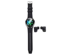 Yosoo Health Gear Reloj Inteligente con Auriculares Bluetooth Fitness Tracker Monitor de Frecuencia Cardíaca con Pantalla de 1,39 Pulgadas para Estilos de Vida Activos