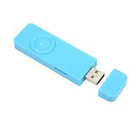 Yosoo Health Gear Reproductor MP3 de Bolsillo, Mini Reproductor de Música ABS con Batería de 180 MAh y Soporte para Tarjeta de Memoria de 64 GB, Reproducción de Reanudación de Sonido sin Pérdidas