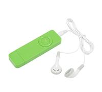 Yosoo Health Gear Reproductor MP3 de Bolsillo, Mini Reproductor de Música ABS con Batería de 180 MAh y Soporte para Tarjeta de Memoria de 64 GB, Reproducción de Reanudación de Sonido sin Pérdidas