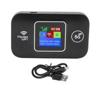 Yosoo Health Gear Router WiFi Móvil 4G LTE, WiFi Portátil de Bolsillo con Pantalla a Color, Ranura para Tarjeta SIM, Batería Integrada, Desbloqueado para Viajar por Europa.