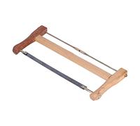 Yosoo Health Gear Sierra de Marco Sierra de Mano de Madera de Teca con Hoja de Acero Al Manganeso Engrosado y de con Patrón de Diamante para Carpinteros y Carpinteros de Bricolaje Corte de Madera