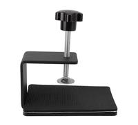 Yosoo Health Gear Soporte de Escritorio para Palanca de Cambios, Soporte de Palanca de Cambios Sim Racing de Acero Inoxidable con Abrazadera, Almohadilla Antideslizante y 4 Tornillos de Fijación,