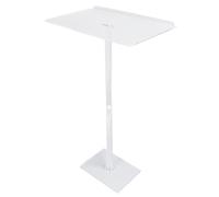 Yosoo Health Gear Soporte de Podio Acrílico Atril de Presentación Profesional Transparente Ajustable 23,6 X 15,7 X 42,3 Pulgadas Acrílico Transparente y Metal para Aula Iglesia Boda Conferencia