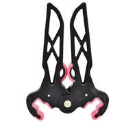 Yosoo Health Gear Soporte Plegable Portátil para Compuesto con Abrazadera de Soporte para Tiro con Arco, Rango de Caza, Soporte para Patas de Tijera, Soporte para Extremidades de Arco