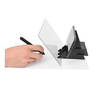 Yosoo Health Gear Tablero de Reflexión de Dibujo Dibujo de Espejo de Copia, Tablero de Plantilla Espejo de Dibujo Tablero de Luz de Teléfono Ayudas de Dibujo y Letras