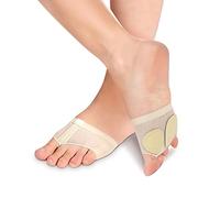 Yosoo Health Gear Tangas para Pies de Baile, Media Suela Antideslizante para Antepié, Calcetines para Danza del Vientre y Lírica, Talla M, 1 Par