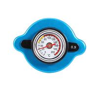 Yosoo Health Gear Tapa de Tanque de Agua Termostática con Indicador de | Lector de refrigerante de motor de aleación de aluminio, cubierta de alivio de presión directa, sello térmico de silicona,