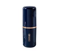 Yosoo Health Gear Taza de Viaje para Cepillos de Dientes Pet PP Soporte para Cepillos de Dientes Taza de Almacenamiento Portátil de Gran Capacidad y de Lavado Diseño Liviano para Viajes Camping (Oro