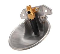 Yosoo Health Gear Tazón Automático para Beber Agua de Oveja, Interruptor Táctil de Acero Inoxidable, Diseño de Borde Liso y Fácil de Limpiar para Uso en Granja