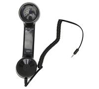 Yosoo Health Gear Teléfono Retro Teléfono, Auricular del Teléfono Vintage Receptor de Teléfonos Celulares para Computadoras para Teléfonos Inteligentes (Black)