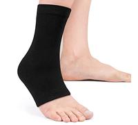 Yosoo Health Gear Tobillera Elástica de Compresión, Soporte para Tobillo y Pie, Calcetines de Protección Deportiva para Fascitis Plantar y Esguince