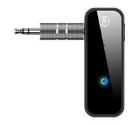 Yosoo Health Gear Transmisor Bluetooth Receptor Bluetooth Adaptador de Audio Inalámbrico BT 5.0 con Micrófono 2 en 1 Alcance de 10 M Batería 4H para Auto Estéreo TV PC Auriculares Altavoz