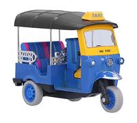Yosoo Health Gear Triciclo Tailandés Extraíble, Coche de Juguete de Aleación de Simulación para Niños de 3 Años Más con Cuerpo Exquisito de Color Brillante (Blue)