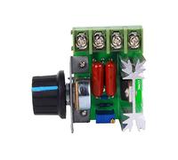 Yosoo Health Gear Variador de Velocidad para Motor, Control de Voltaje CA 50-220V, Regulador de Motor Ajustable 2000W 25A