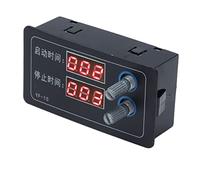 Yosoo Health Gear YF 15 Temporizador Digital Interruptor de Retardo Módulo Controlador de Motor ABS DC 7 a 27V 10A Pantalla LED 0.001S a 999H Relé de Retardo de Tiempo para Generador Control de