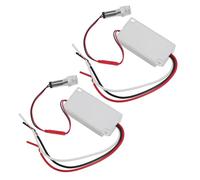 Yosoo Interruptor de Control de Luz de Atardecer A Amanecer, Material ABS, Corriente Nominal de 10 A para Luces de Inundación LED Al Aire Libre y Farolas (DC12V)