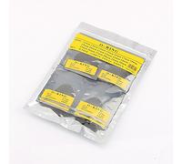 Yosoo Juego de juntas tóricas de goma redonda para reloj de pulsera, negro, LEPAZA65022