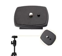 Yosoo Kit de conexión de Cabeza de trípode de Viaje cámara réflex Digital SLR Repuesto Sistemas de conexión rápida Placa de Montaje Plataforma Placas de liberación rápida