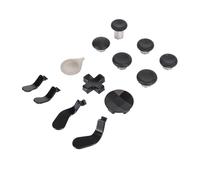 Yosoo Kit de Pulgares de Repuesto, Juego de Pulgares de Metal Magnético Sensible para One Elite Series 2 con Funda Protectora (BLACK)