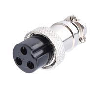 Yosoo M16 - Conector de enchufe de aviación eléctrico, 16 mm, 8 pines, tipo tornillo