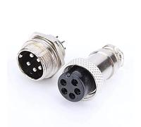 Yosoo M16 - Conector de enchufe de aviación eléctrico, 16 mm, 8 pines, tipo tornillo