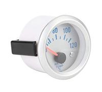 Yosoo Medidor Digital de Temperatura del Agua LED Azul de 52 Mm, Acero Inoxidable, Rango 40-248 F, Medidor de Automóvil para Monitoreo de Motores Automotrices